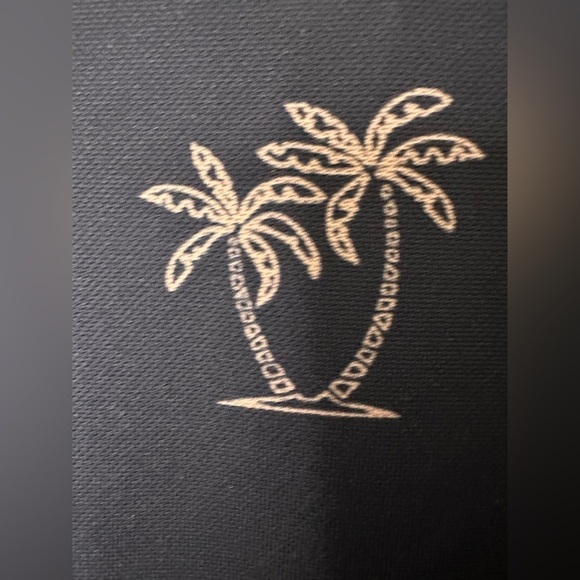 Bonobos Polo Shirt XLarge Blue Palm Trees All Over Print Golf Performance NWOT - Picture 3 of 5